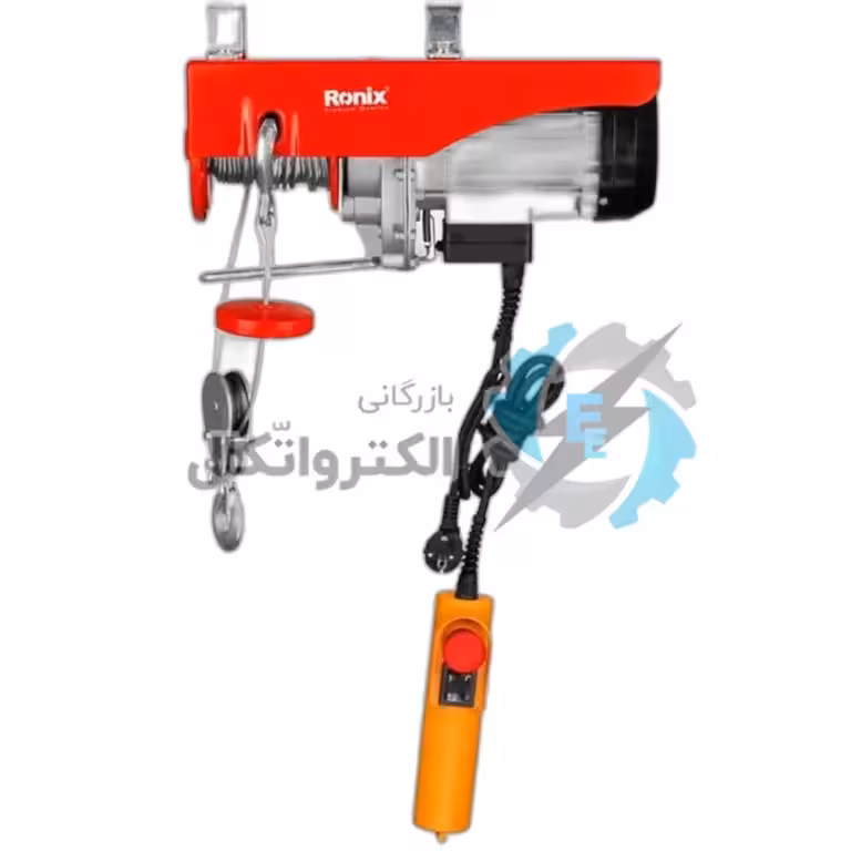 جرثقیل سقفی برقی رونیکس 600 کیلوگرم 18 متری مدل RH-4134