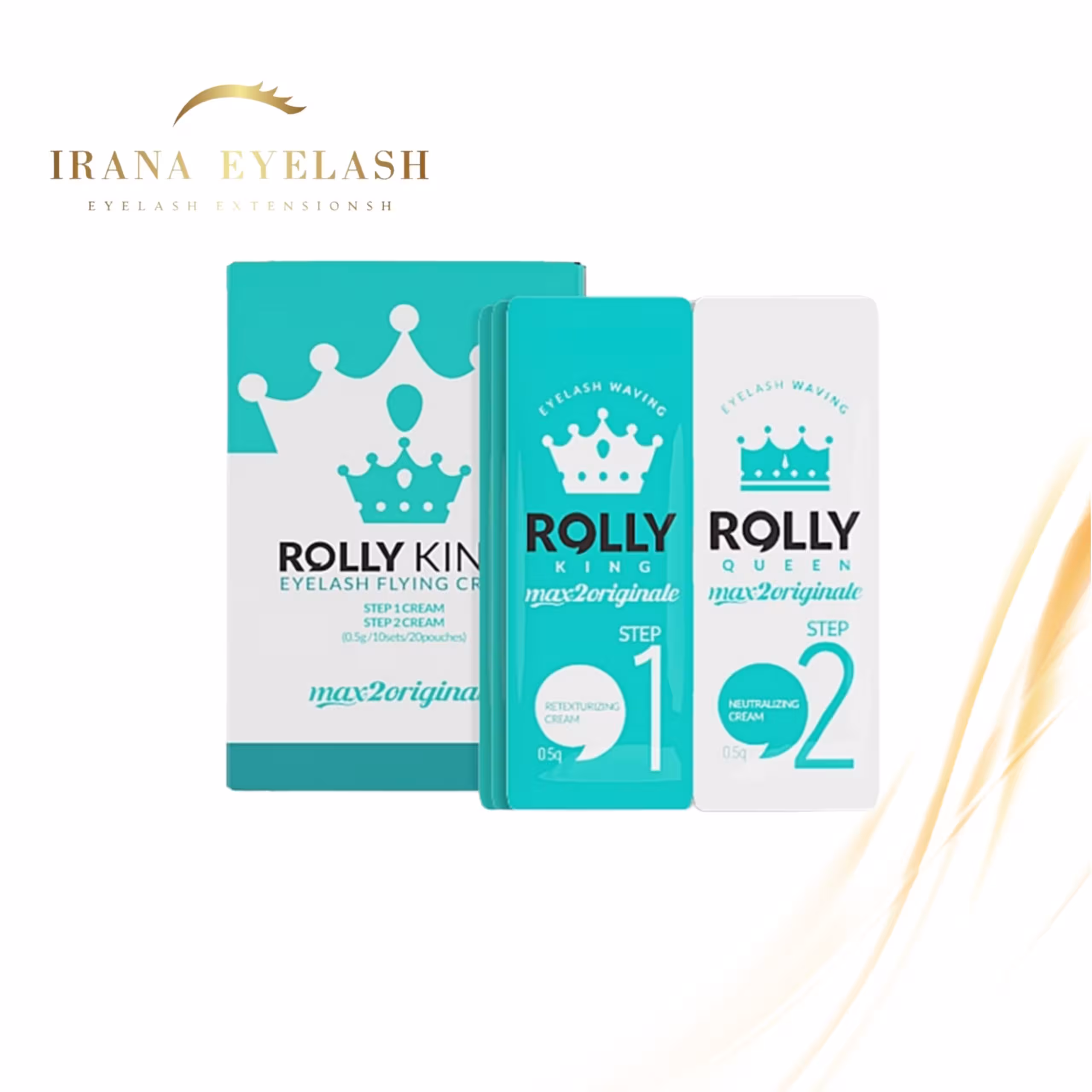 مواد ليفت مژه و ابرو مکسی 2 ساشه ای