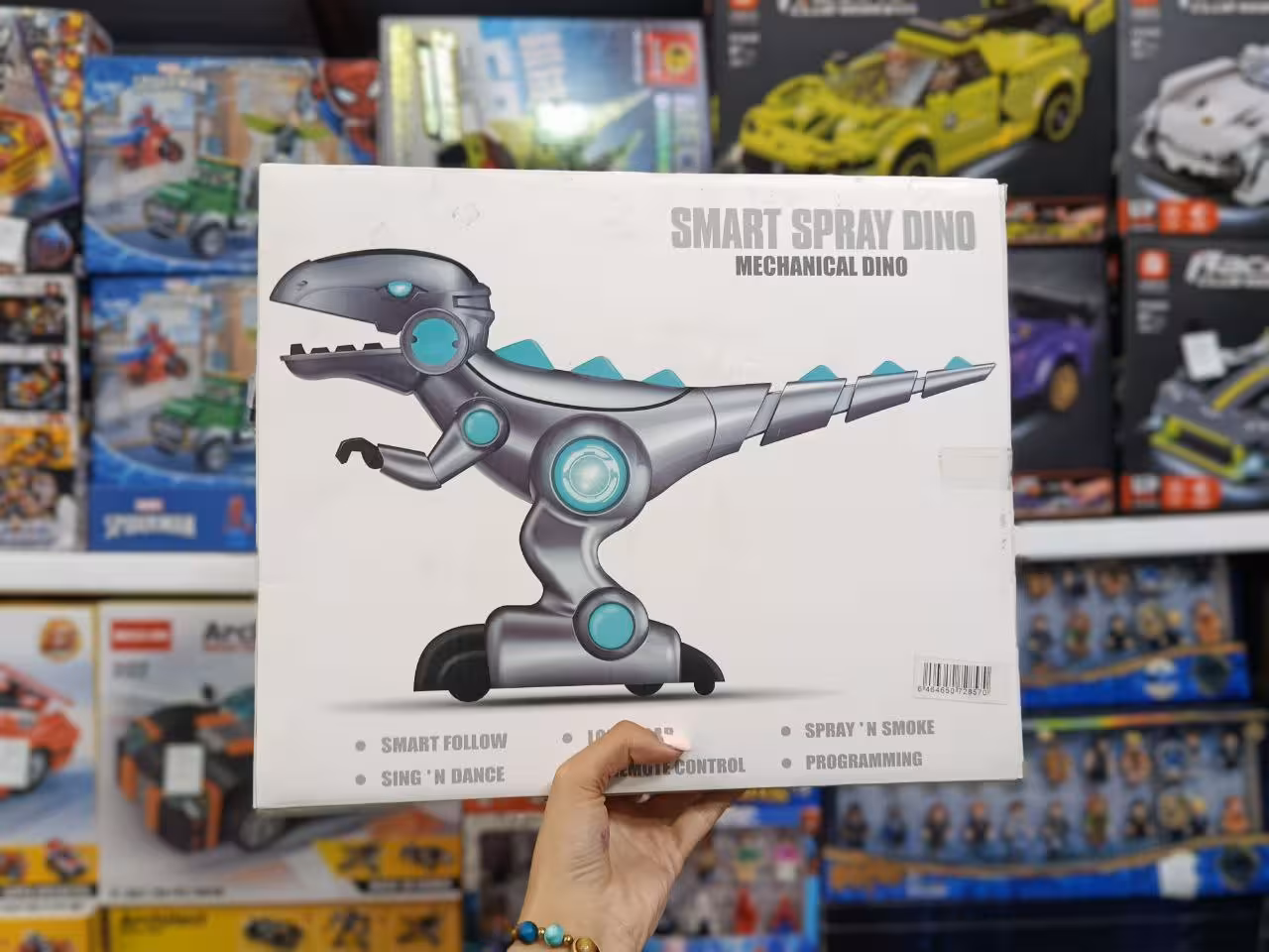 دایناسور کنترلی شارژی دودزا