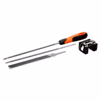 ست سوهان تیز کردن اره زنجیری باهکو Bahco 168-COMBI-4.0-6922