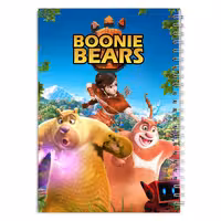 دفتر مشق کارتون خرس های بونی