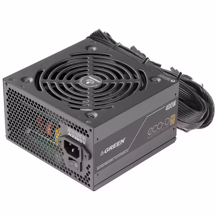 منبع تغذیه کامپیوتر گرین مدل GREEN GP400A-ECO D