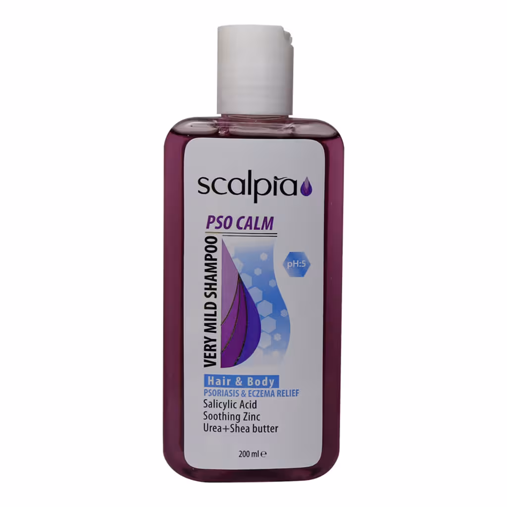 شامپو سر و بدن بسیار ملایم پوست های حساس 200 میلی لیتر اسکالپیا Scalpia