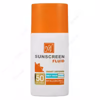 فلوئید ضد آفتاب SPF 50 فاقد چربی اسمارت دیفنس مای 50 میلی لیتر