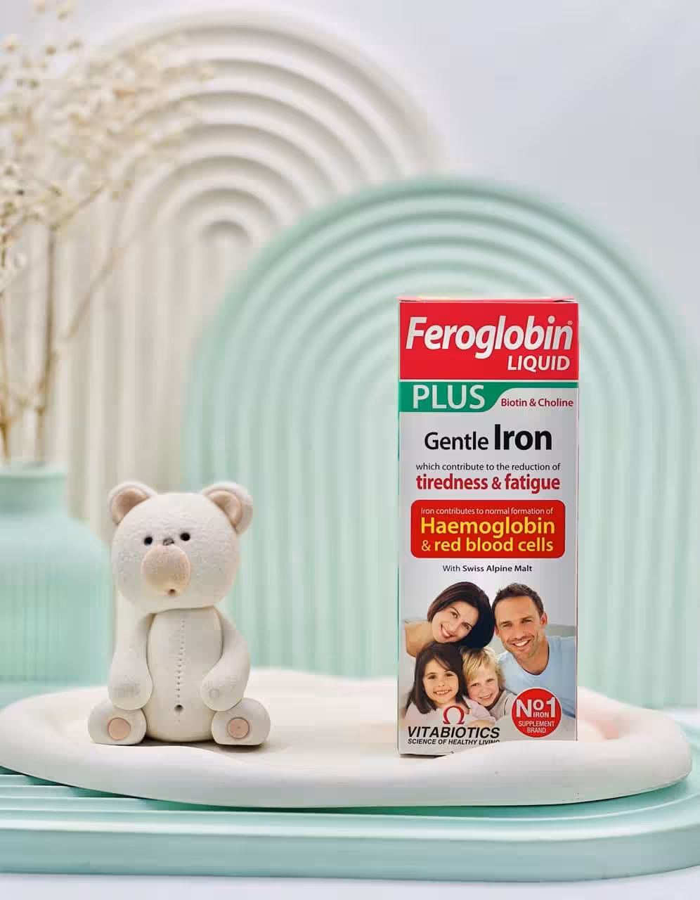 قیمت و خرید شربت فروگلوبین پلاس ویتابیوتیکس 200 میلی لیتر -