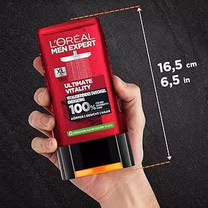 شامپو بدن مردانه لورال L’Oreal ULTIMATE VITALITY