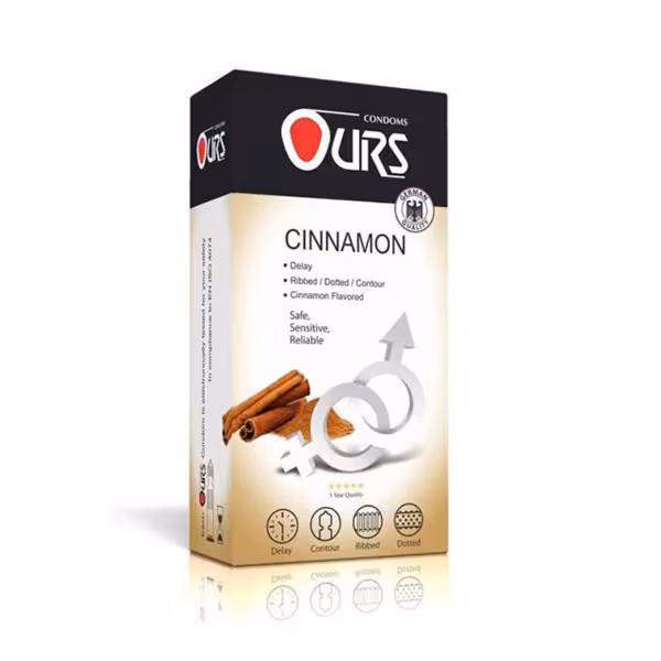 کاندوم تاخیری آورز مدل CINNAMON