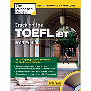 کتاب 2019 Cracking the TOEFL IBT 2019 Edition