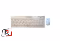 کیبورد و ماوس بی سیم تسکو مدل TKM7106W با حروف فارسی