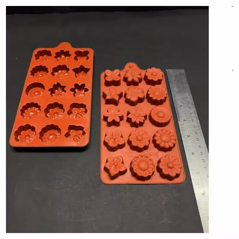 قالب سیلیکونی شکلات (گل جور)