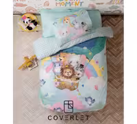 روتختی فانتزی سبز نعنایی طرح Cute Animals