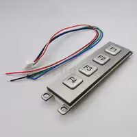 کیپد استیل 4×1 تابعی مدل ST 1×4-FX با ابعاد 33×120 میلی متر