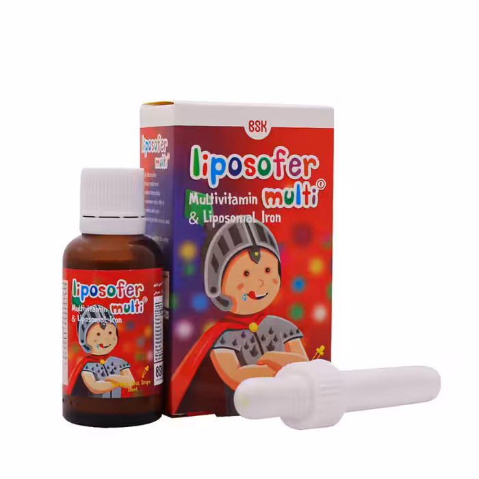 قطره خوراکی لیپوزوفر مولتی بی اس کی 30 میلی لیتر
