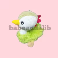 عروسک - طرح مرغ سبز - ارتفاع 22 سانتی متر
