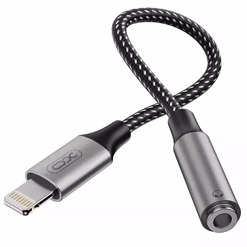 مبدل لایتنینگ به جک 35 میلیمتری ایکس او XO-NB-R258C