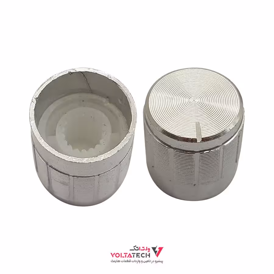 سرولوم طرح استیل نقره ای 17×10