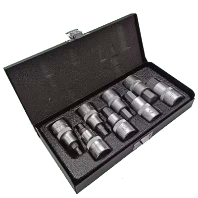 مجموعه آلن بکس 8 پارچه اپکس درایو 1/2 اینچ مدل APX-6018 حرفه‌ای