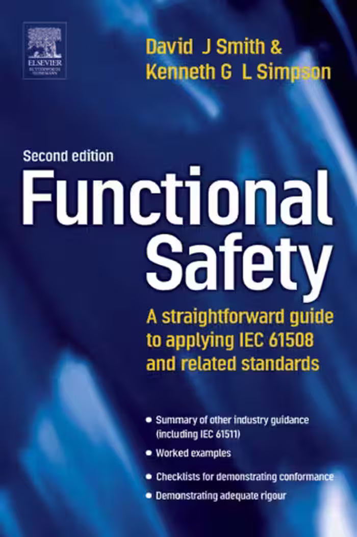 خرید و دانلود نسخه کامل کتاب Functional Safety, Second Edition: A Straightforward Guide to Applying IEC 61508 and Related Standards