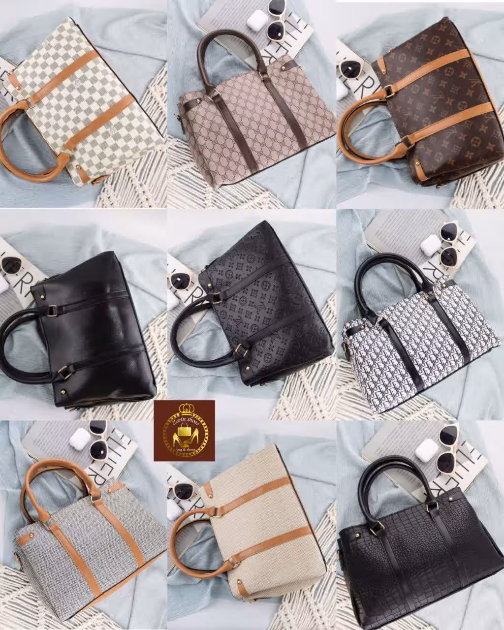 کیف دستی و دوشی بزرگ زنانه کد 5490