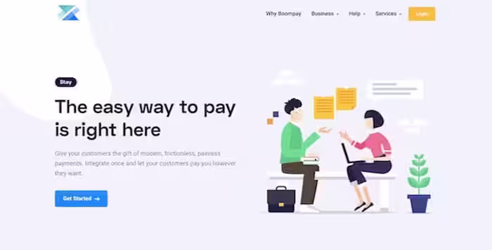 دانلود اسکریپت درگاه پرداخت مدرن Boompay