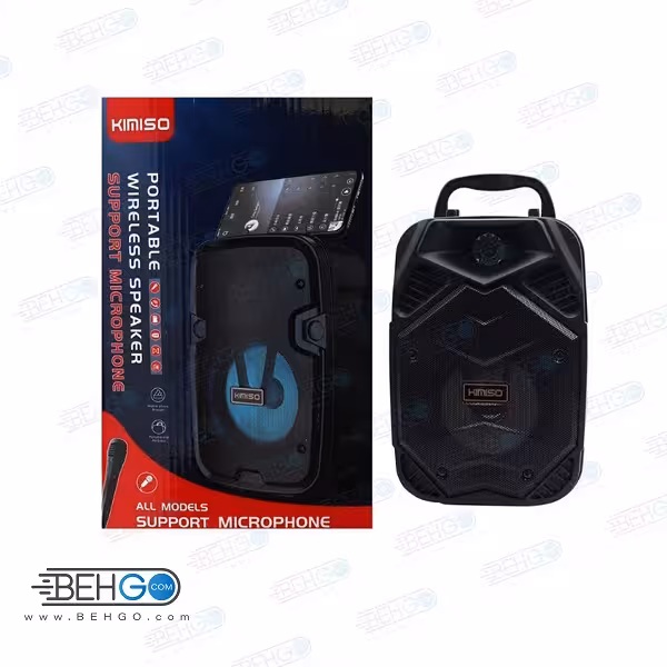 اسپیکر بلوتوثی قابل حمل کیمیسو مدل KM-2005