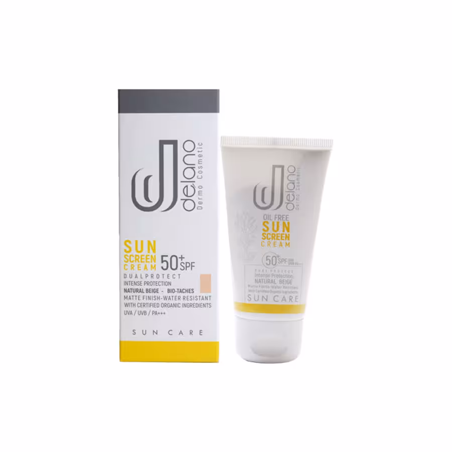 ضد افتاب ضدلک لایت بژ SPF50 دلانو