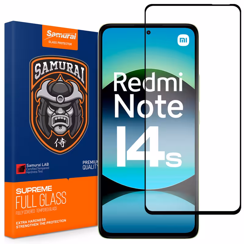 محافظ صفحه نمایش سامورایی مدل ovglass مناسب برای گوشی موبایل شیائومی Redmi Note 14s 4G