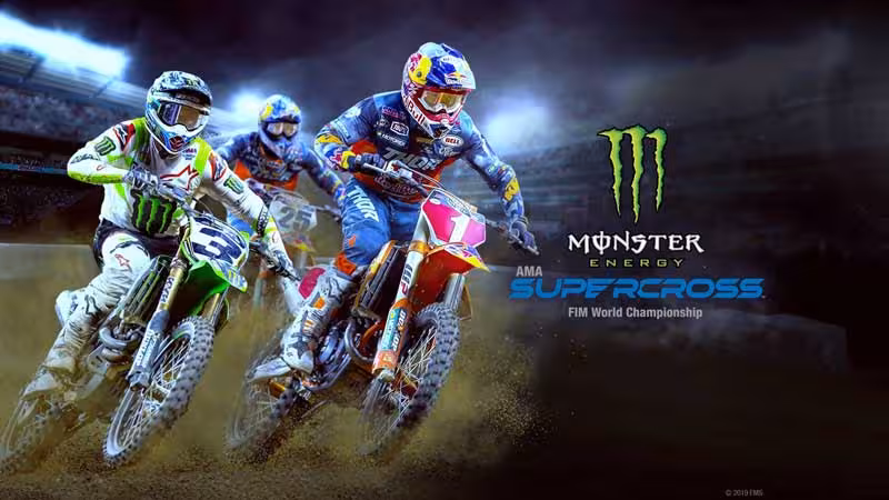 سی دی کی بازی Monster Energy Supercross 4