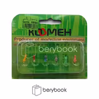 koomeh / پرسوناژ رنگی / 6 عدد / لوازم ماکت سازی / 1.50/ 801-6