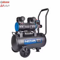 کمپرسور باد سایلنت 25 لیتری نووا مدل 9125