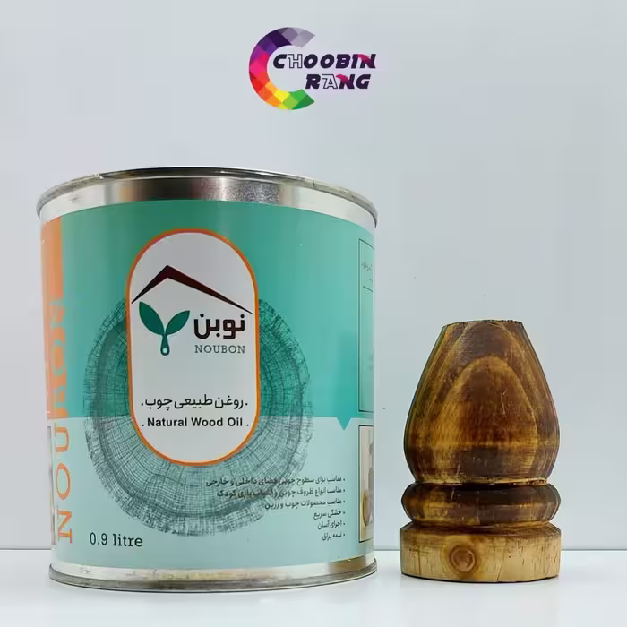 رنگ چوب طبیعی نوبن گردویی 900 گرم