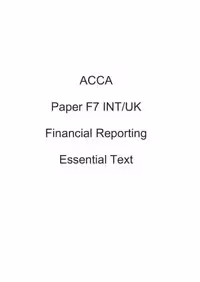 خرید و دانلود نسخه کامل کتاب ACCA Kaplan F7 Financial Reporting INT/UK Essential Text 2012