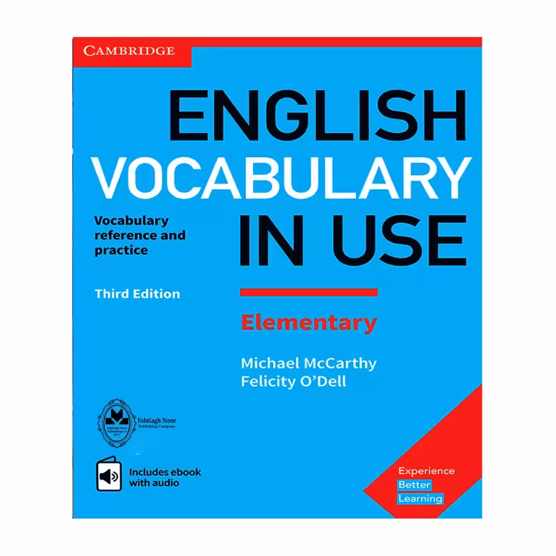 کتاب English Vocabulary In Use Elementary اثر Michael McCarthy And Felicity ODell انتشارات اشتیاق نور
