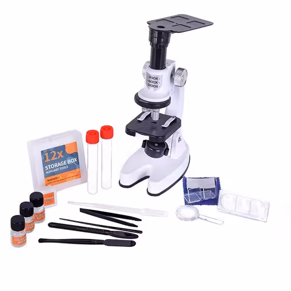 میکروسکوپ پلاستیکی سفید رنگ SD222