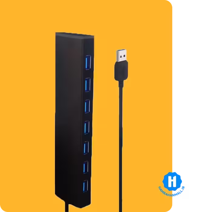 هاب 7 پورت USB 3.0 کی نت مدل H12
