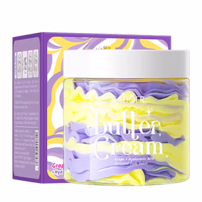 کره بدن سادور Sadoer مدل Butter Cream رایحه Grape