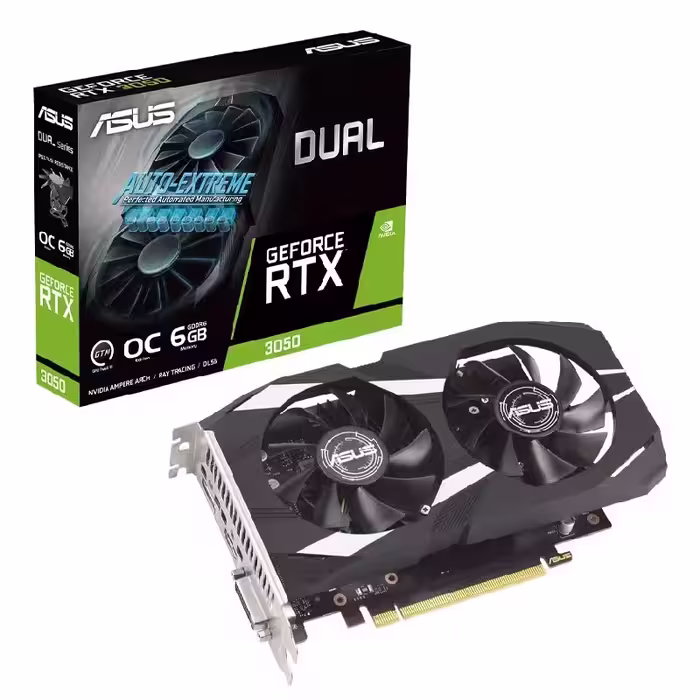 خرید و قیمت کارت گرافیک ایسوس مدل Dual GeForce RTX3050 OC Edition 6GB GDDR6
