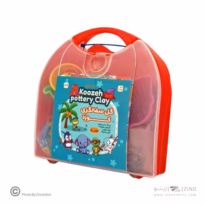 گل سفال کوزه کیفی پلاستیکی با ابزار