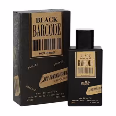 ادکلن ارکید بارکد پور هوم مشکی BLACK BARCODE حجم 80 میلی لیتر