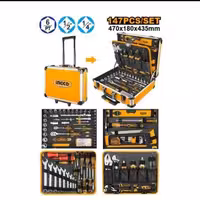 ست ابزار دستی 147 عددی اینکو مدل HKTHP21471