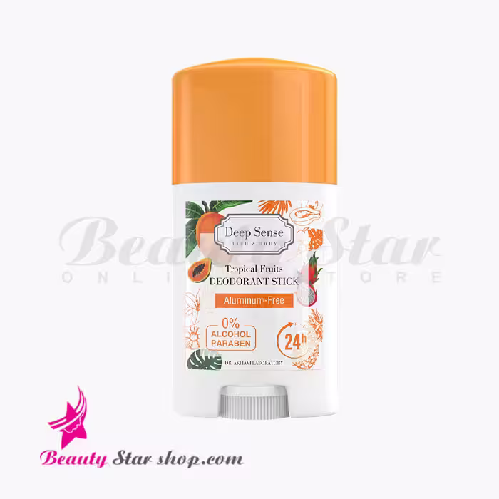 استیک خوشبو کننده بدن (دئودورانت) 24 ساعته دیپ سنس مدل تروپیکال وزن 40 گرم