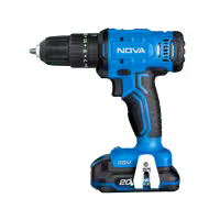 دریل شارژی 13 میلیمتری 20 ولت نووا 7720
