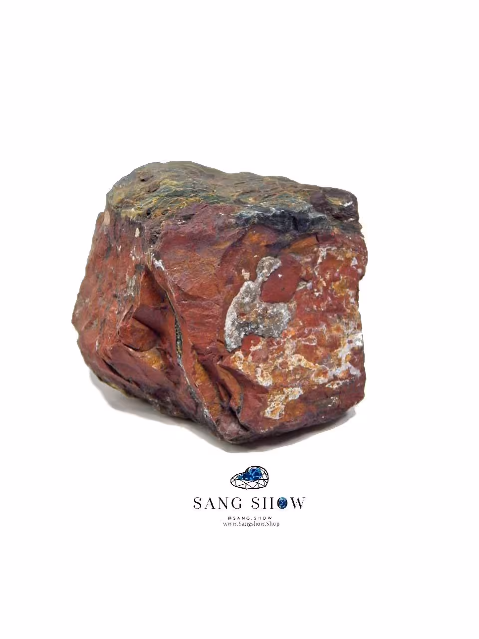 سنگ راف جاسپر جیگری نمونه استثنایی و اصل و معدنی S1721