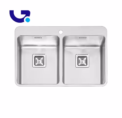 سینک ظرفشویی توکار ایلیا استیل مدل 6012