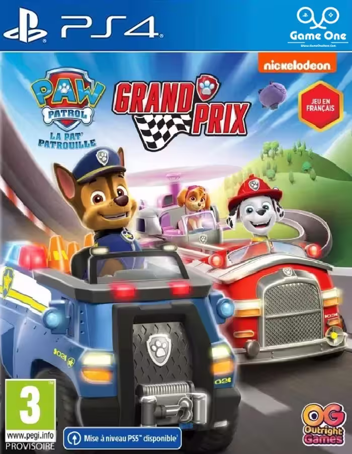 بازی PAW Patrol Grand Prix برای کنسول PS4