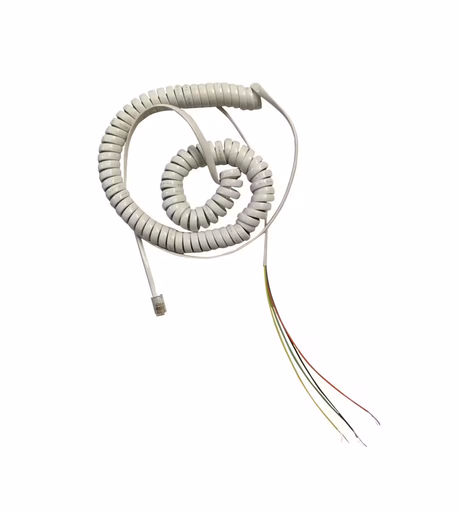 سیم فنری 4 رشته تلفن بلند