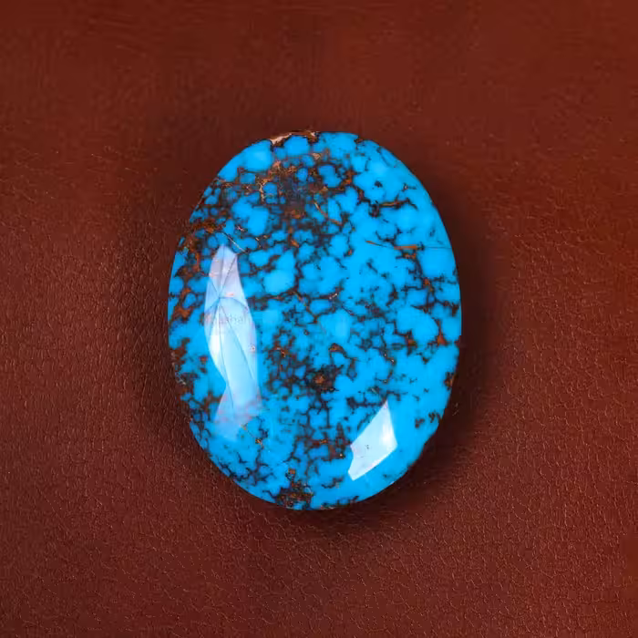 نگین فیروزه شجری کد 29488 - جواهری مشاهیر