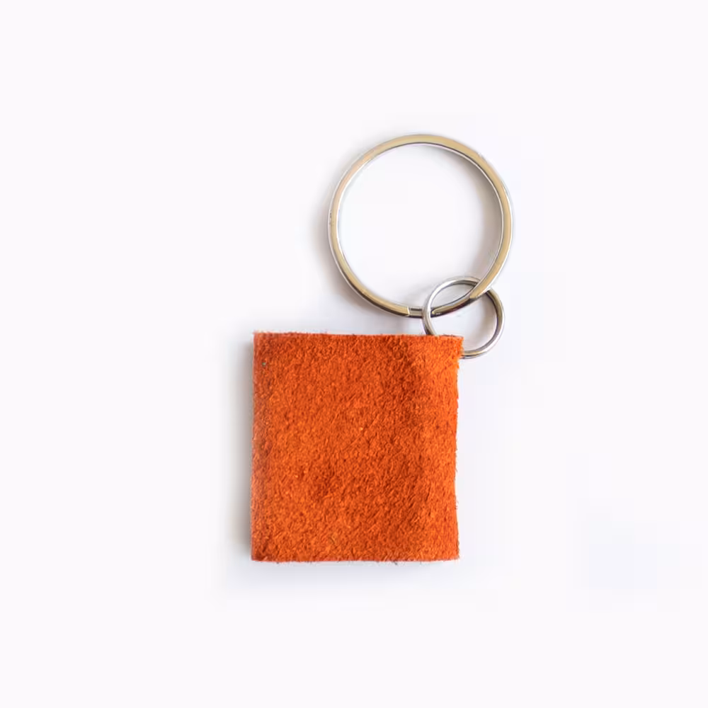 جا کلیدی دفترچه نمدی نارنجی
