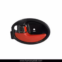 دستگیره داخلی درب ساینا و کوییک سمت چپ قرمز برند متک