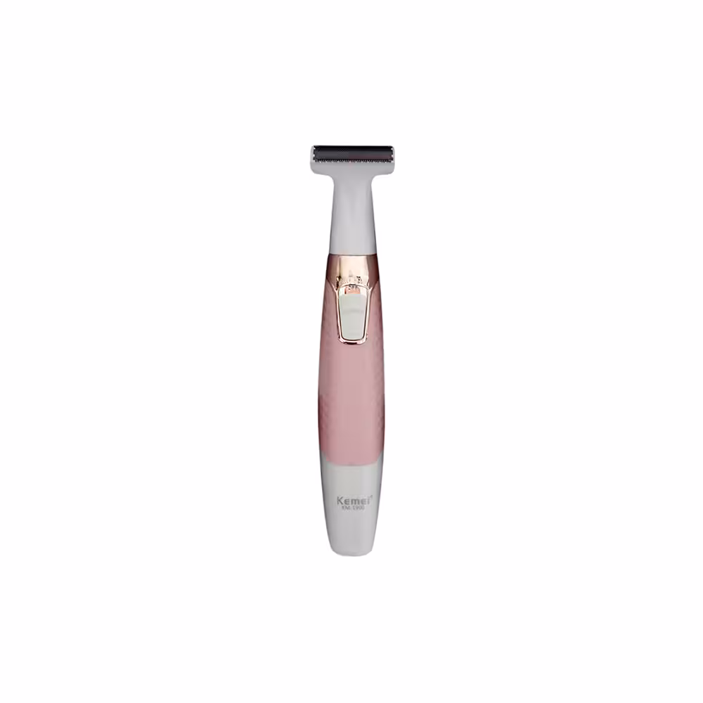 ماشین اصلاح موی بدن و صورت کیمی مدل Kemei Km-1900 مناسب بانوان